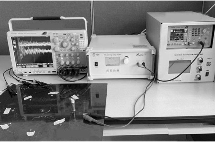 功率放大器磁致伸縮無(wú)損檢測(cè)應(yīng)用圖