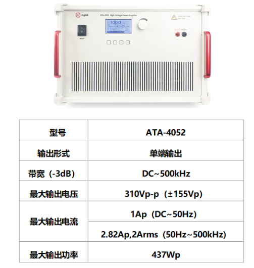 ATA-4052功率放大器指標參數