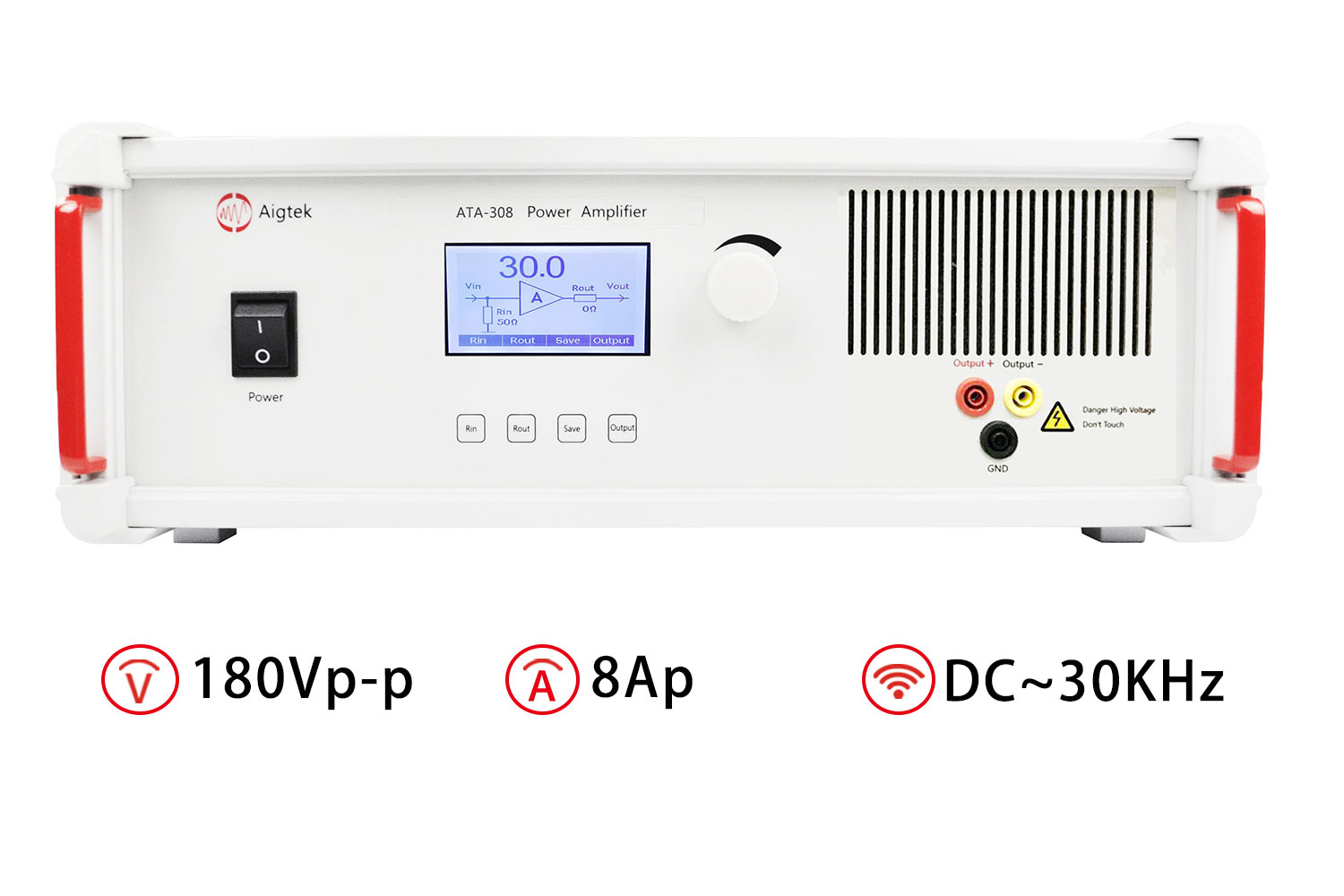 ATA-308功率放大器的指標(biāo)參數(shù)